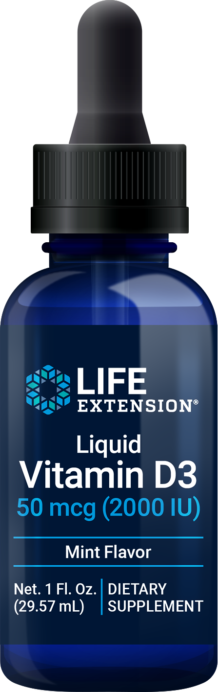 Liquid Vitamin D3, Mint